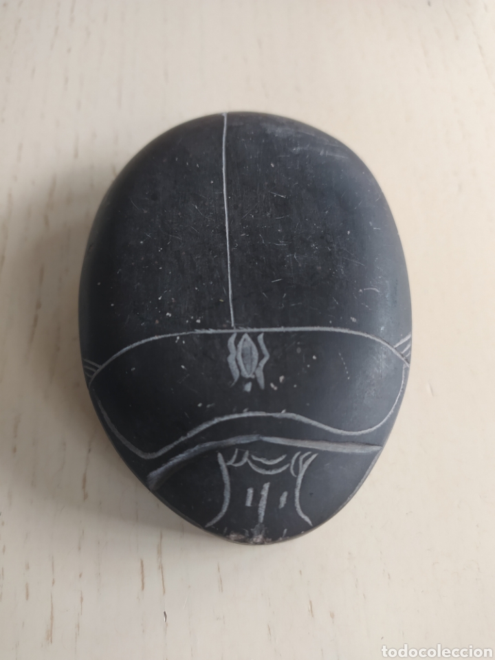 Artesan&iacute;a: Escarabeo tallado en piedra - Foto 2