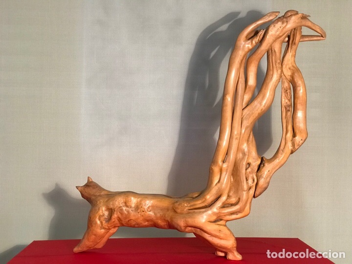 Artesan&iacute;a: Ardilla de madera de boj - Foto 2