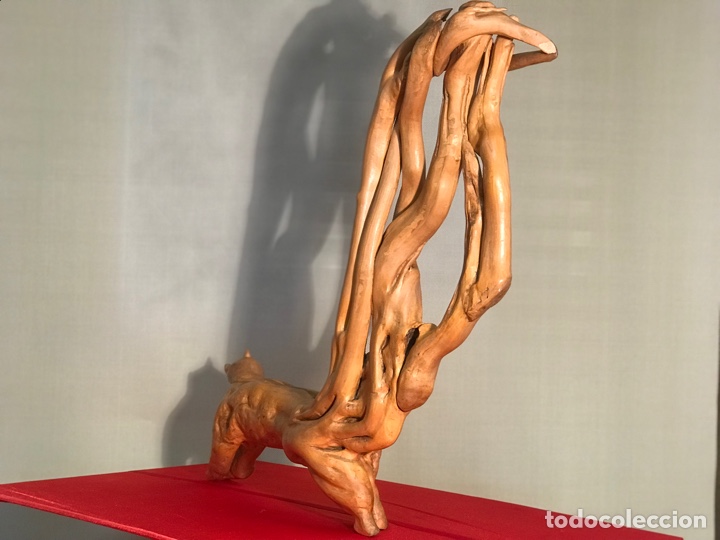 Artesan&iacute;a: Ardilla de madera de boj - Foto 3
