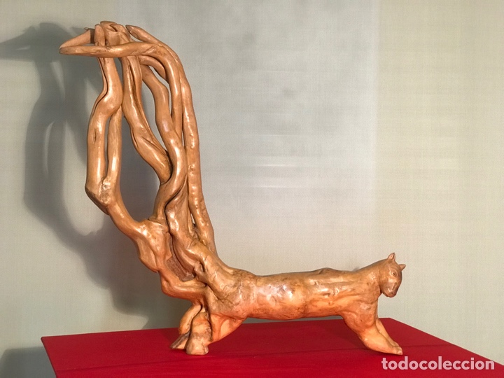Artesan&iacute;a: Ardilla de madera de boj - Foto 1