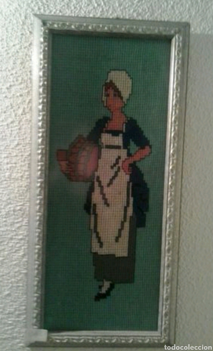Artesan&iacute;a: Cuadro de punto de cruz - Foto 1