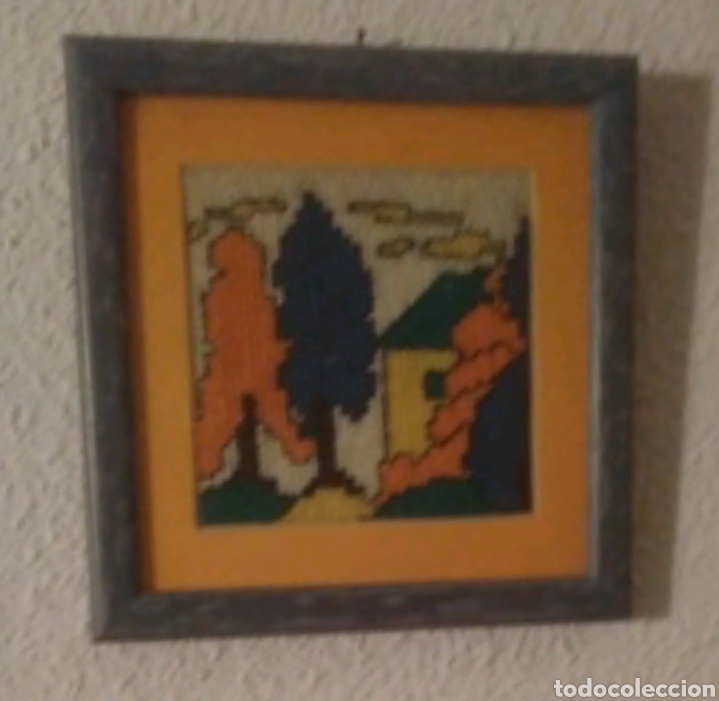 Artesan&iacute;a: Cuadro de punto g&aacute;libo - Foto 1