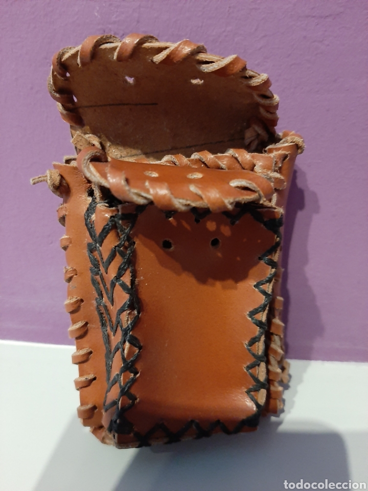 Artesan&iacute;a: Bolsito para tabaco y mechero - Foto 1