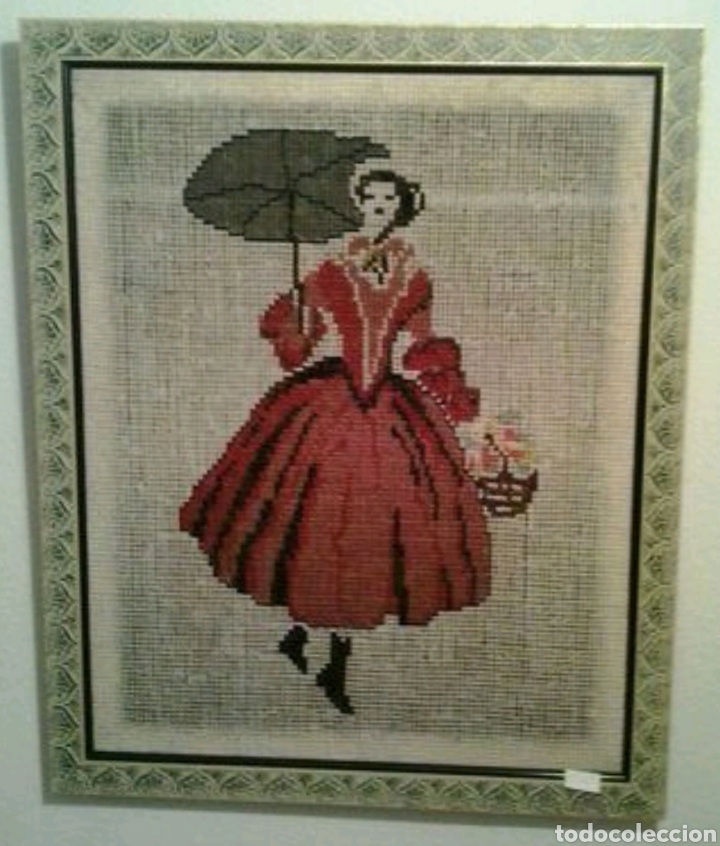 Artesan&iacute;a: Cuadro de punto de cruz - Foto 1