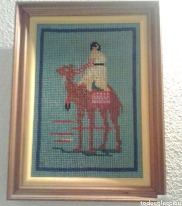 Artesan&iacute;a: Cuadro de punto de cruz b - Foto 1