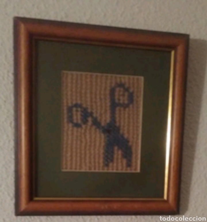 Artesan&iacute;a: Cuadro de punto de cruz - Foto 1