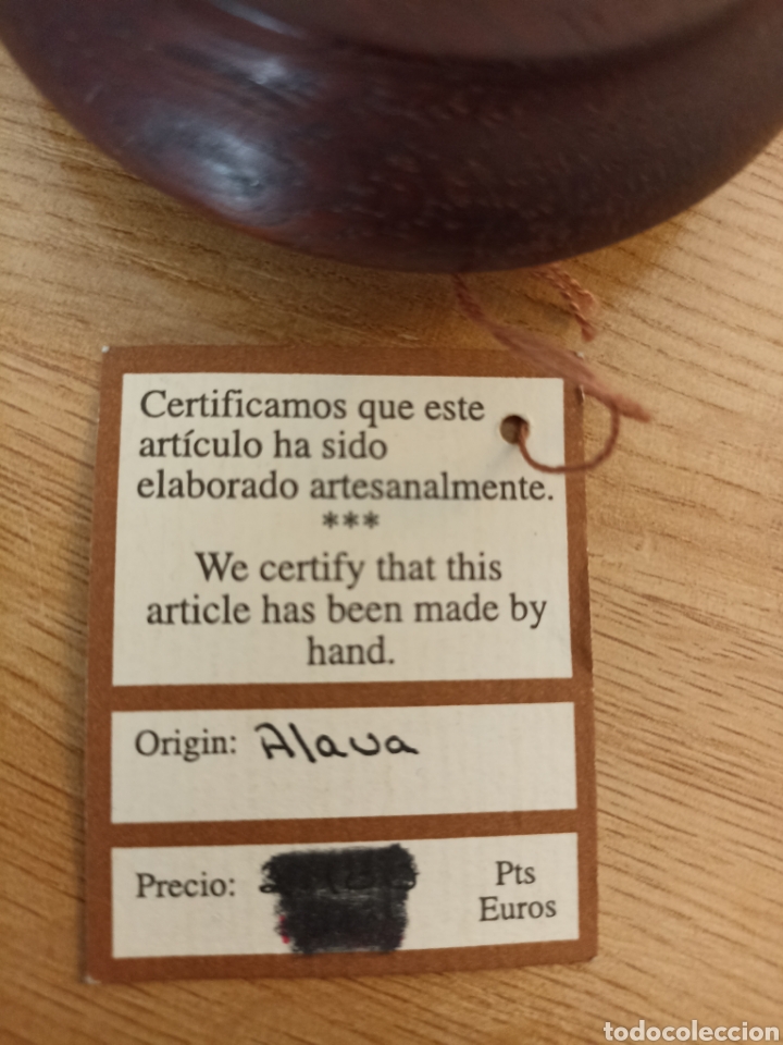 Artesan&iacute;a: Br&uacute;jula artesanal madera pintada a mano - Foto 3