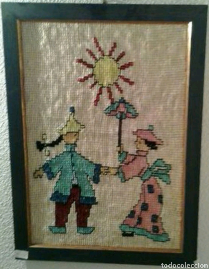 Artesan&iacute;a: Cuadro de punto de cruz - Foto 1