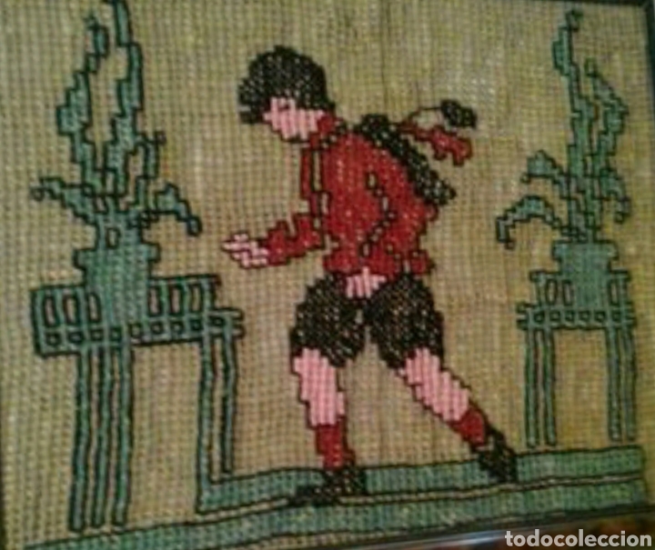 Artesan&iacute;a: Cuadro de punto de cruz - Foto 1