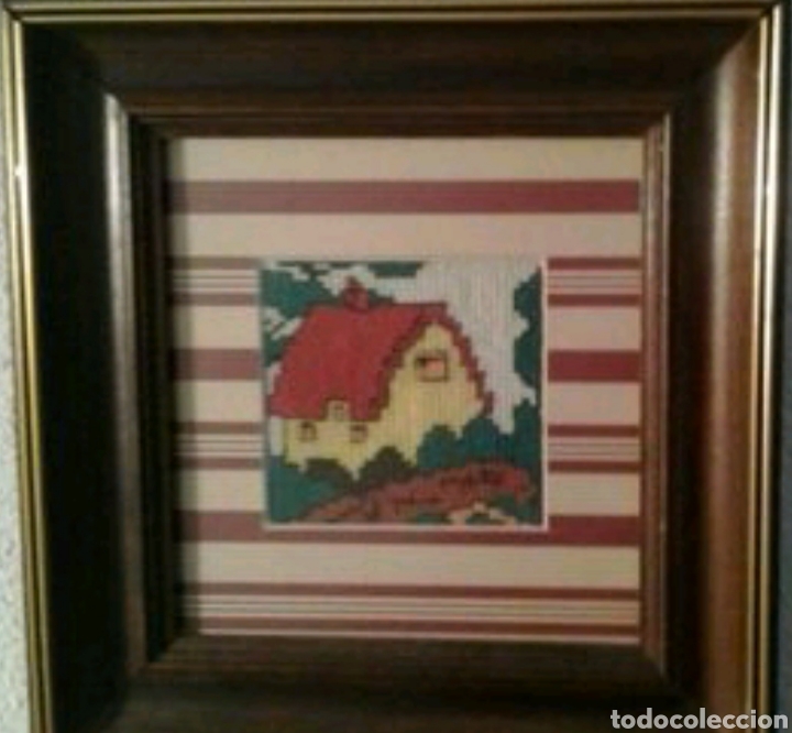 Artesan&iacute;a: Cuadro de punto g&aacute;libo - Foto 1