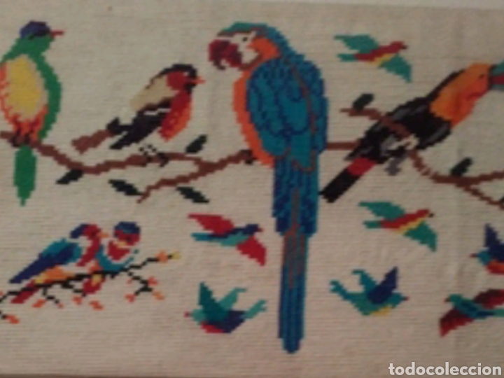 Artesan&iacute;a: Cuadro de punto g&aacute;libo - Foto 1