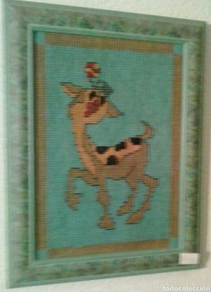Artesan&iacute;a: Cuadro de punto de cruz - Foto 1