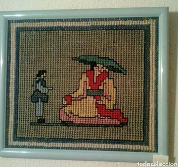 Artesan&iacute;a: Cuadro de punto de cruz - Foto 1
