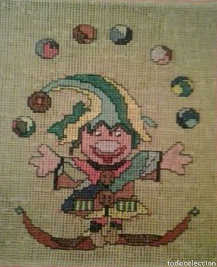 Artesan&iacute;a: Cuadro de punto de cruz - Foto 1