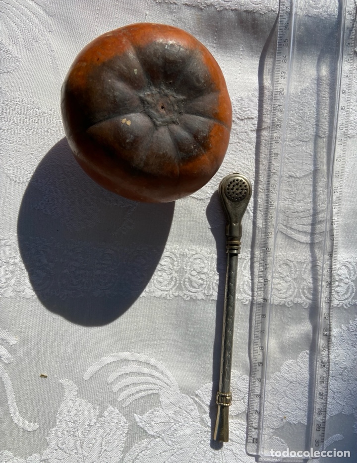 Artesan&iacute;a: C-1. Matera con su bombilla. - Foto 3
