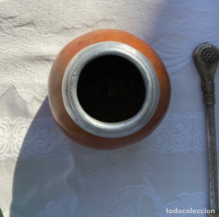 Artesan&iacute;a: C-1. Matera con su bombilla. - Foto 1