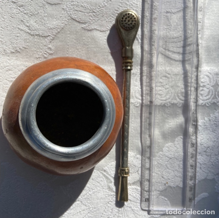 Artesan&iacute;a: C-1. Matera con su bombilla. - Foto 2