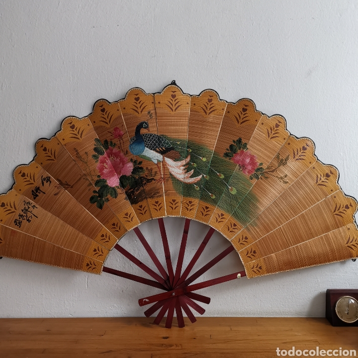 Artesan&iacute;a: Abanico de madera, Made in China. - Foto 2