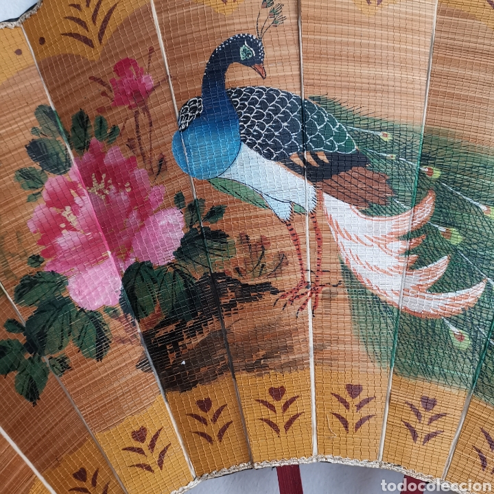Artesan&iacute;a: Abanico de madera, Made in China. - Foto 3