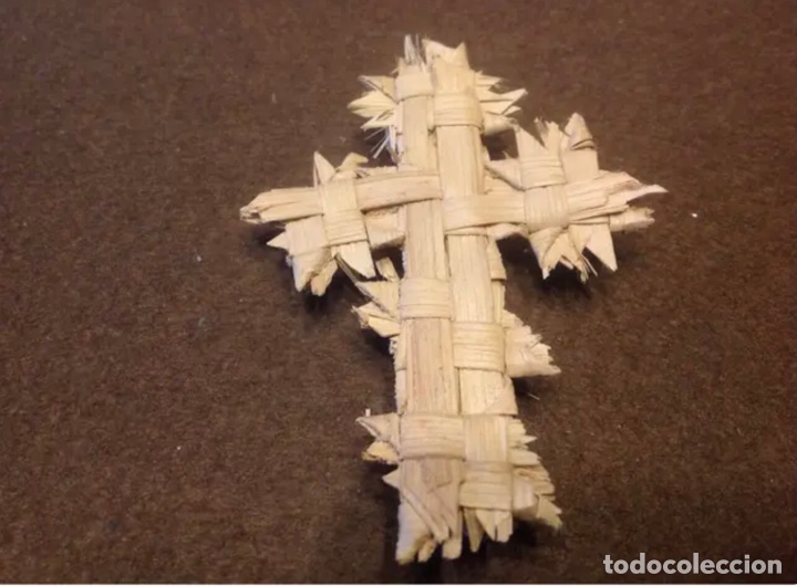 Artesan&iacute;a: CRUZ de HOJAS DE PALMERA - Foto 3
