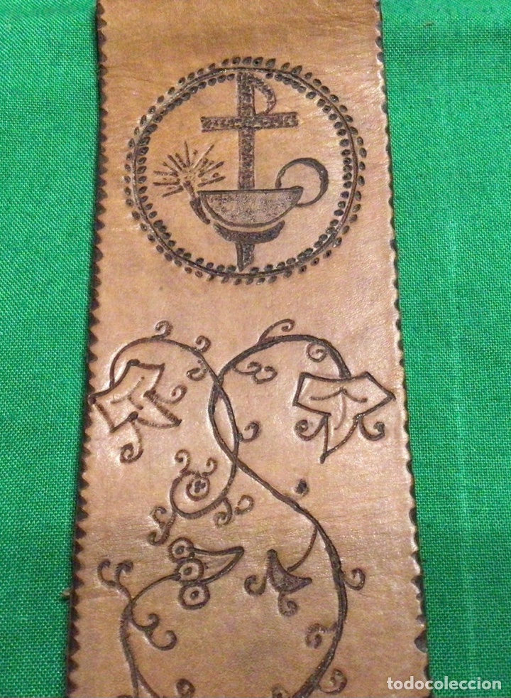 Artesan&iacute;a: PUNTO de LIBRO/MARCA-P&Aacute;GINAS (PIEL) - Foto 2