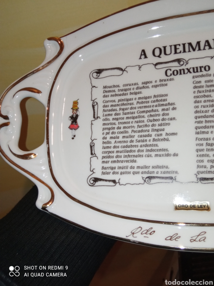 Artesan&iacute;a: Cer&aacute;mica pintada Oro de Ley Queimada - Foto 4
