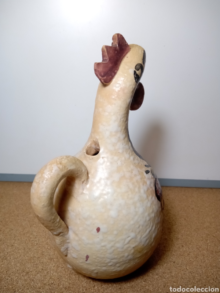 Artesan&iacute;a: Botijo , con forma de gallina. Toledo - Foto 2