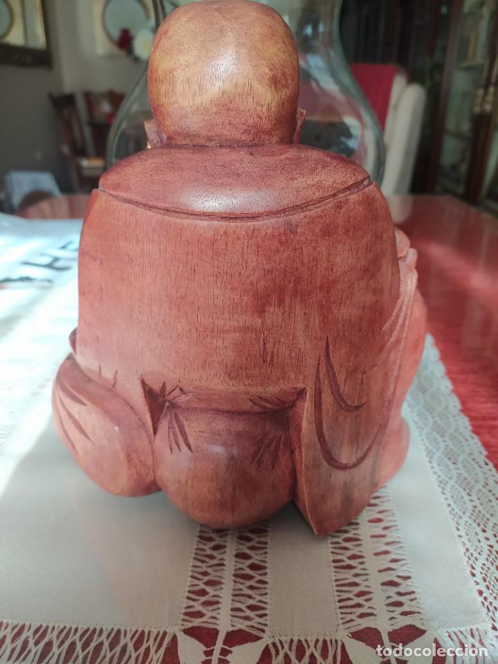 Artesan&iacute;a: FIGURA BUDA DE MADERA - Foto 5