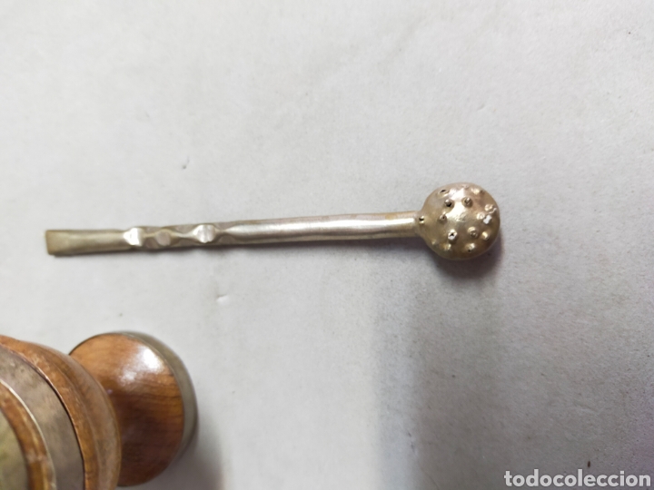 Artesan&iacute;a: MATERA O MATE EN MADERA Y METAL. - Foto 5