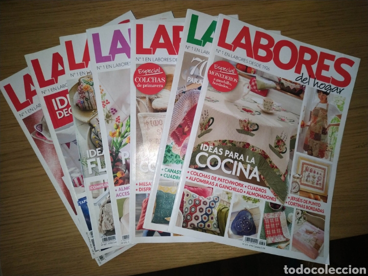 Artesan&iacute;a: Lote de revista Labores - Foto 1