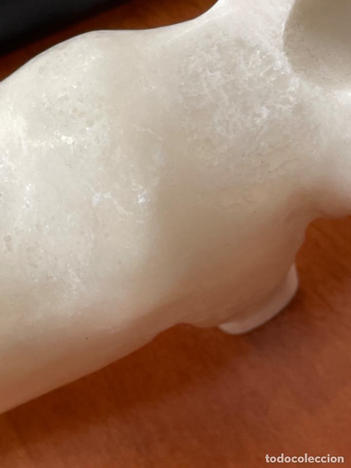 Artesan&iacute;a: Antiguo rinoceronte tallado en piedra - Foto 5