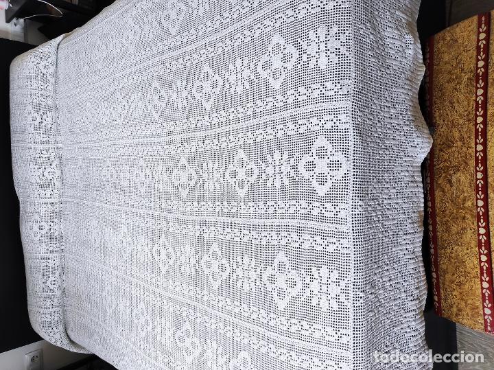 Artesan&iacute;a: Cubrecama ganchillo hecha a Manolo - Foto 16
