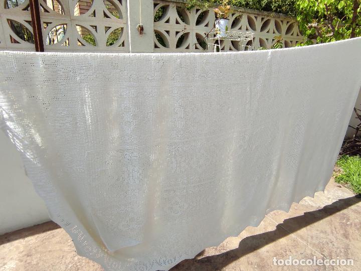 Artesan&iacute;a: Cubrecama ganchillo hecha a Manolo - Foto 20