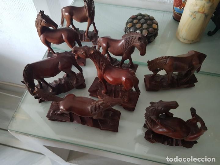 Artesan&iacute;a: Caballos tallados - Foto 1