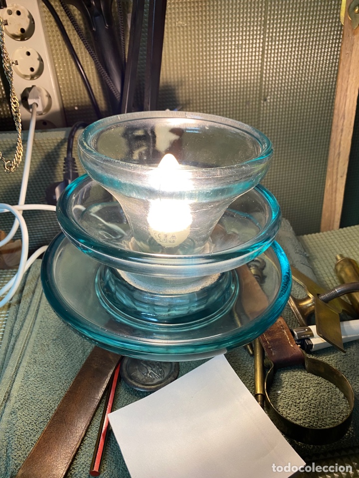 Artesan&iacute;a: Lampara de Cristal artesanal - Foto 5