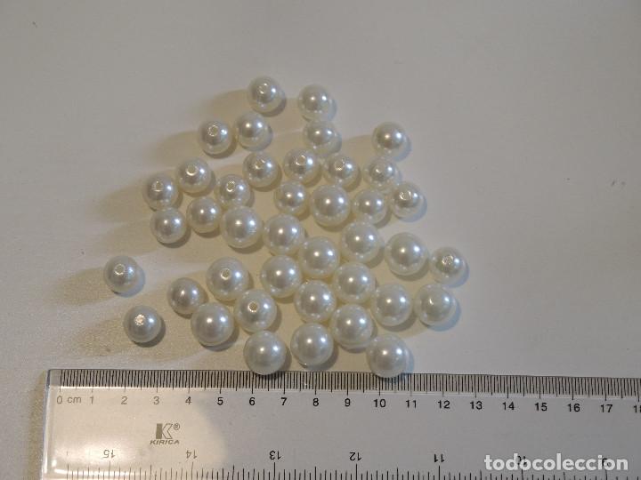 80 perlas para manualidades de 12 y 14 mm. - Compra venta en todocoleccion