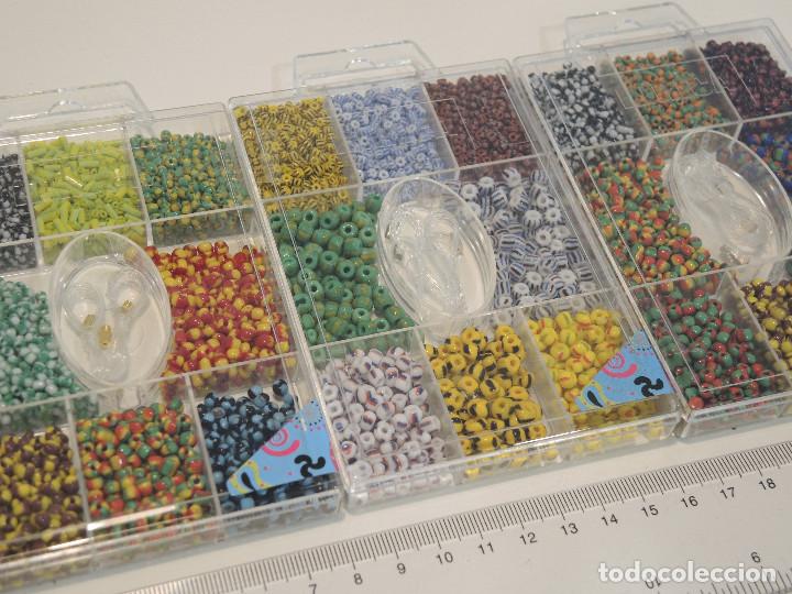 Artesan&iacute;a: 3 Cajas de abalorios - Foto 2