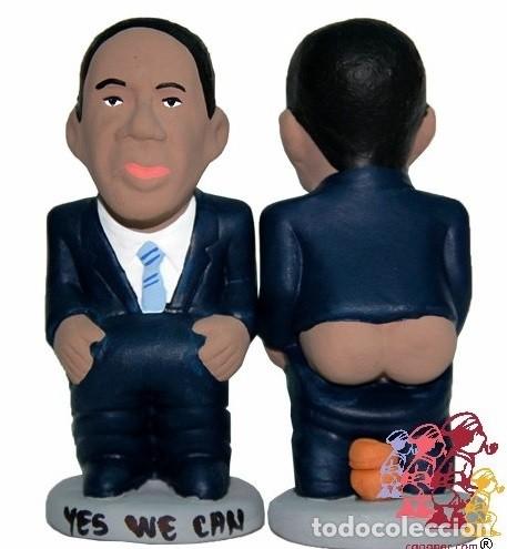 Artesan&iacute;a: Barack Obama Caganer 13 cm - Foto 1