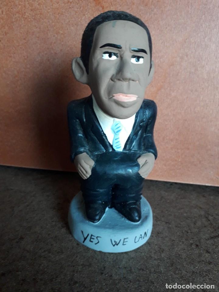 Artesan&iacute;a: Barack Obama Caganer 13 cm - Foto 2
