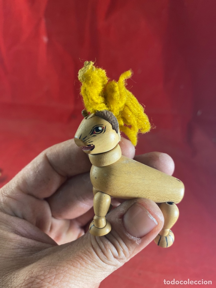 Artesan&iacute;a: LE&Oacute;N JUGUETE MADERA - Foto 4