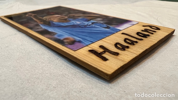 Artesan&iacute;a: Im&aacute;n de bamb&uacute; Haaland grabado con l&aacute;ser - Foto 2