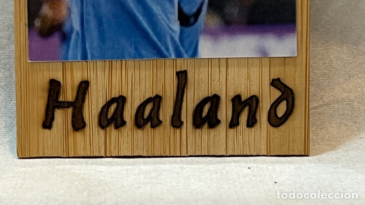 Artesan&iacute;a: Im&aacute;n de bamb&uacute; Haaland grabado con l&aacute;ser - Foto 3