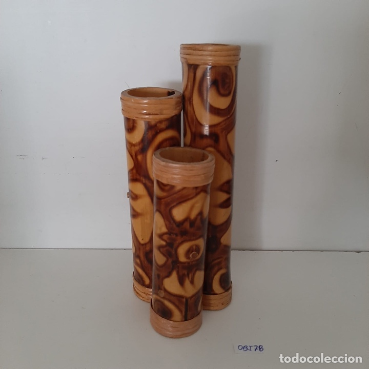 Artesan&iacute;a: Porta incienso bamb&uacute; - Foto 2