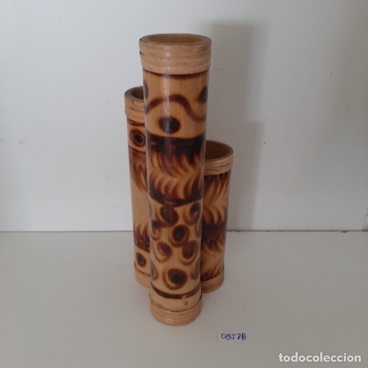 Artesan&iacute;a: Porta incienso bamb&uacute; - Foto 3