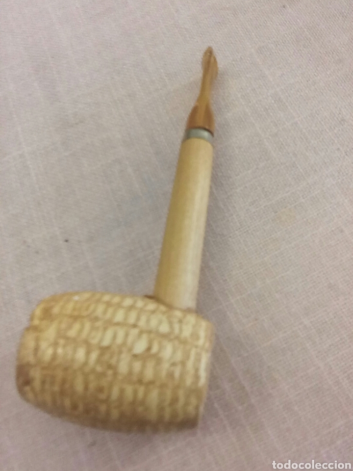 Artesan&iacute;a: Pipa hecha de mazorca - Foto 2