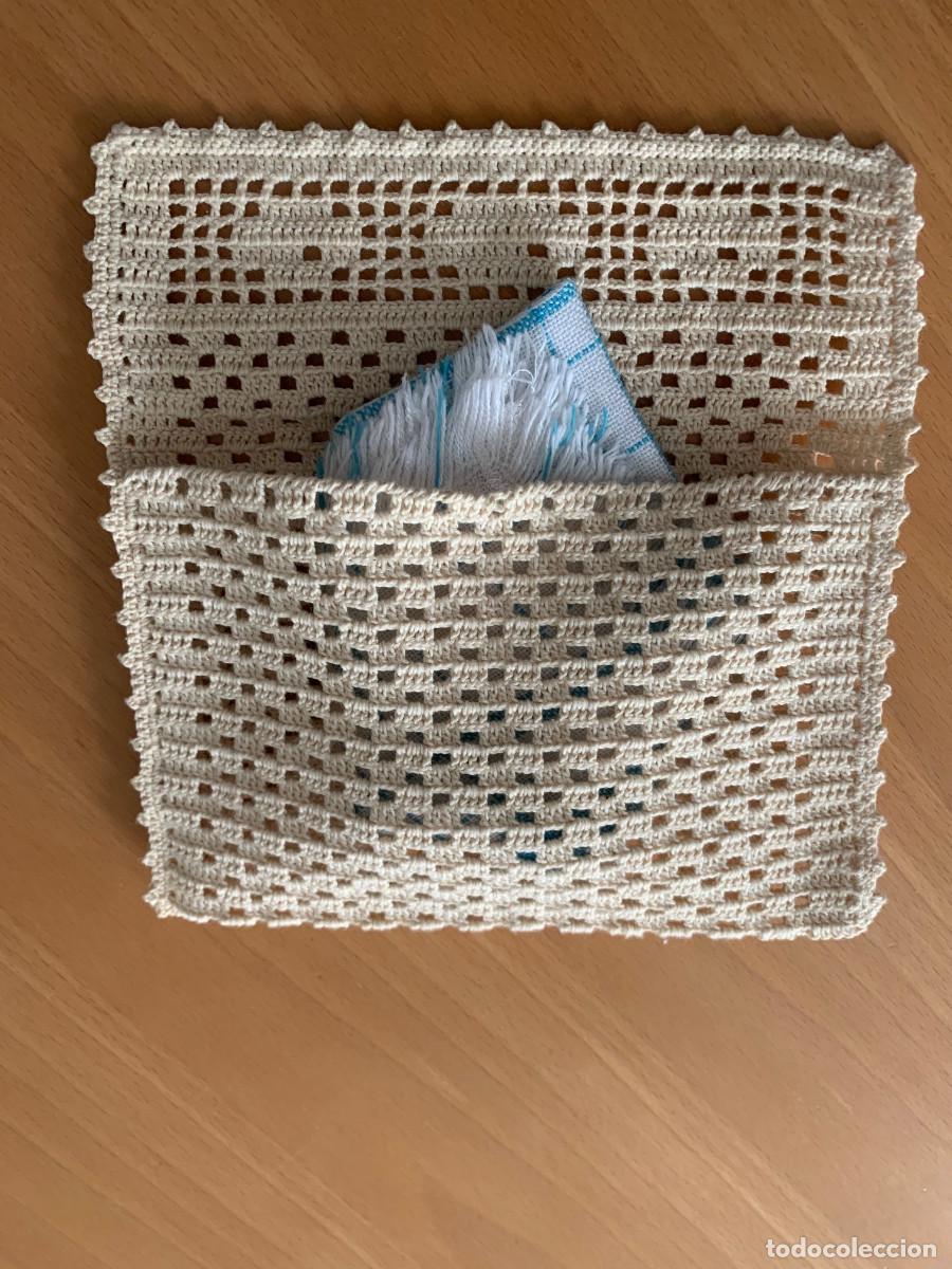 Artesan&iacute;a: Bolsa para servilleta, joyas, etc.. Hecho a mano - Foto 3