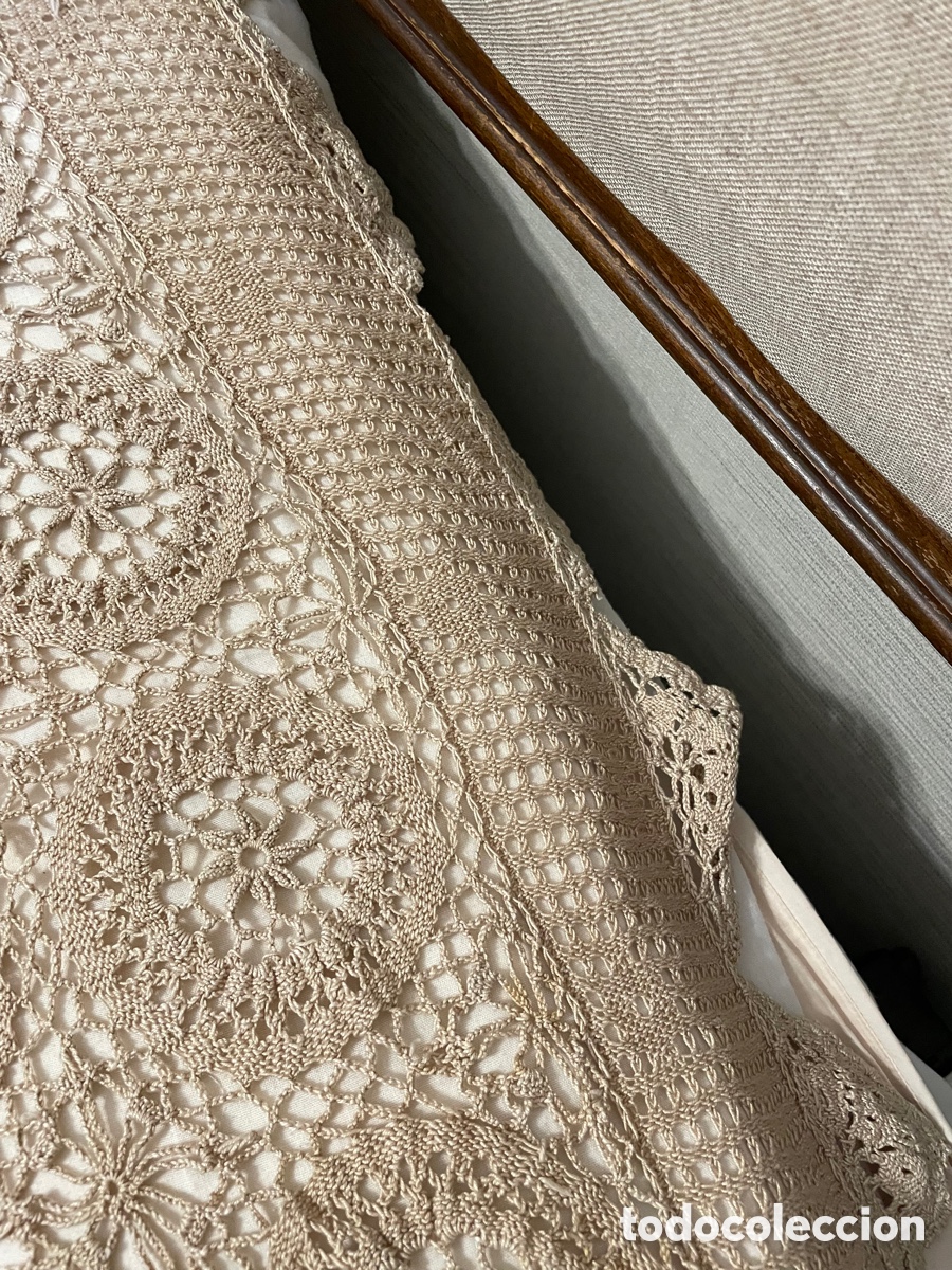 Artesan&iacute;a: Colcha o mantel ganchillo - Foto 6