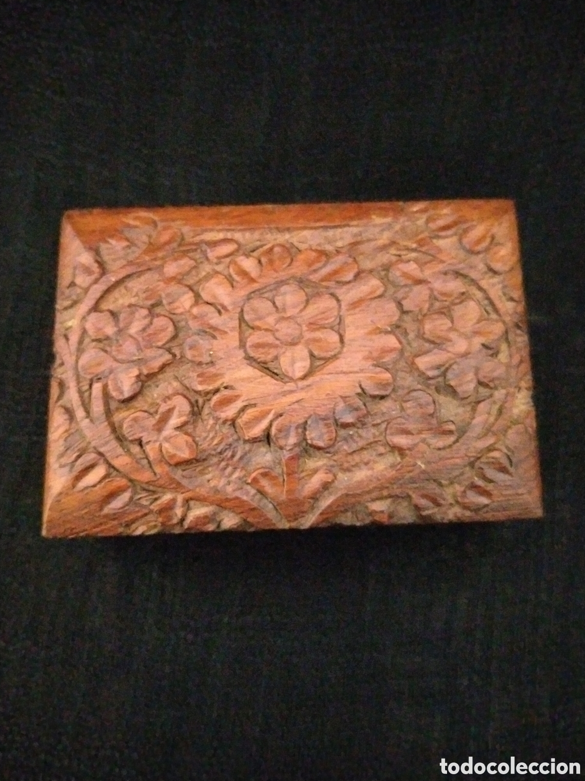 Artesan&iacute;a: CAJITA ANTIGUA DE MADERA. - Foto 1