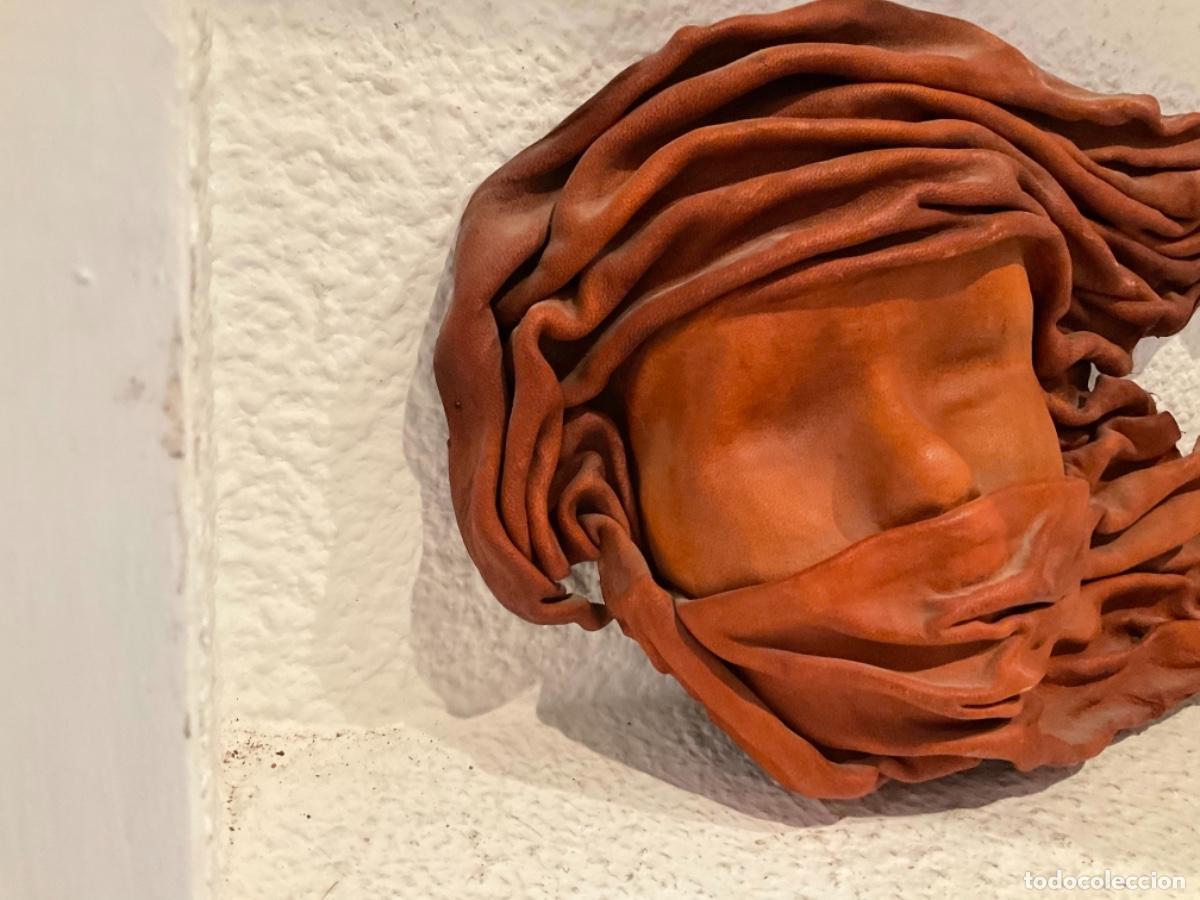 Artesan&iacute;a: M&Aacute;SCARA DEL VIENTO TUAREG EN CUERO - Foto 2