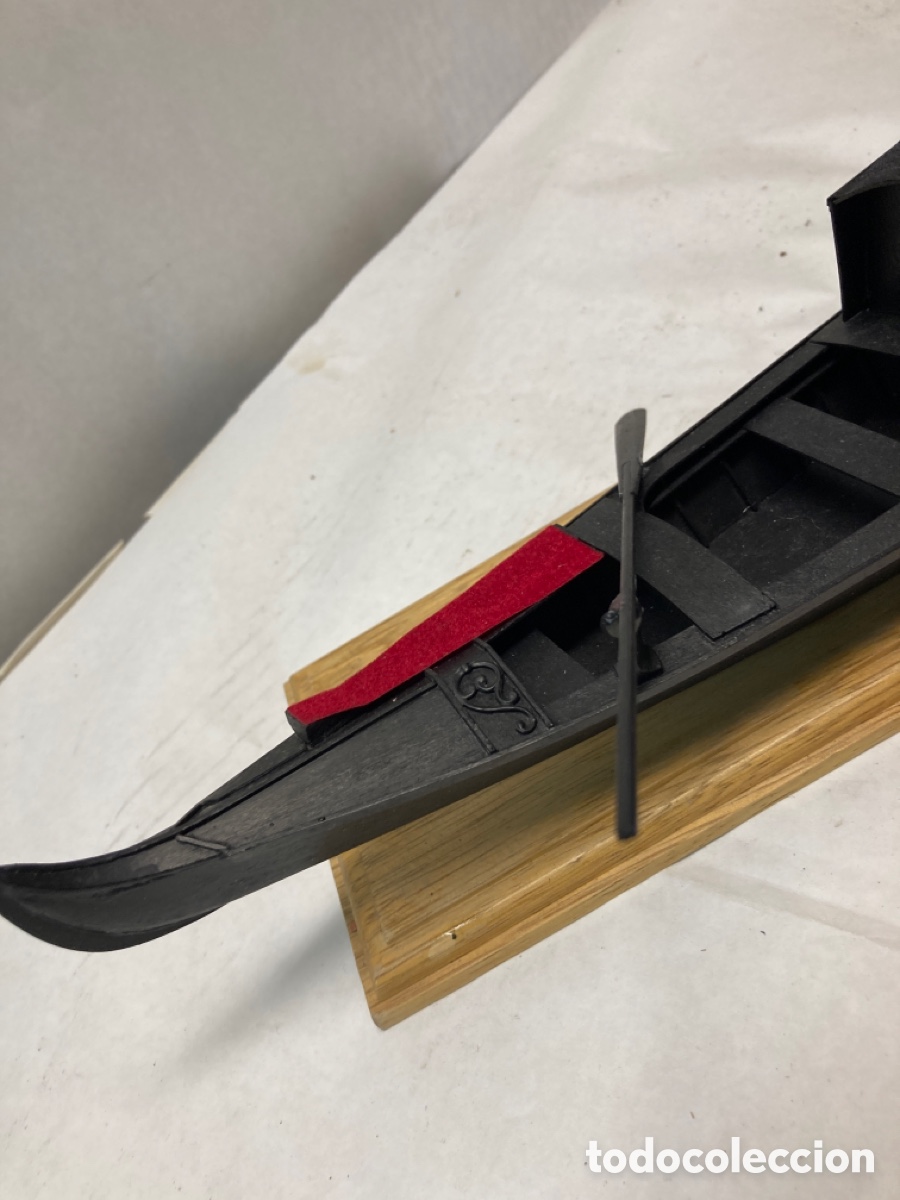 Artesan&iacute;a: Maqueta g&oacute;ndola - Foto 4